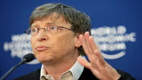 Bill gates world economic forum annual meeting davos 2008 number3