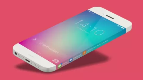 Iphone 6 wrap around screen concept 03