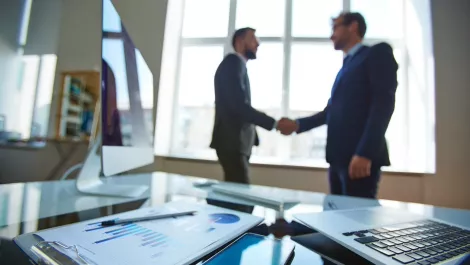 Handshake deal