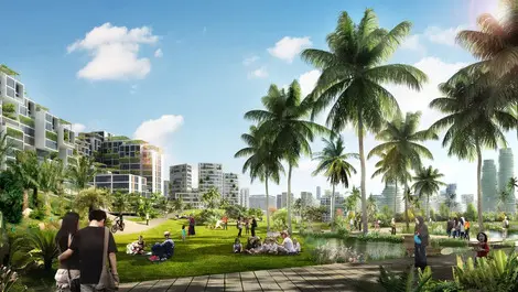 Industrialised building system creating ambitious city