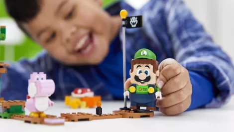 It's Luigi time! Guess who's finally joining the LEGO Mario world