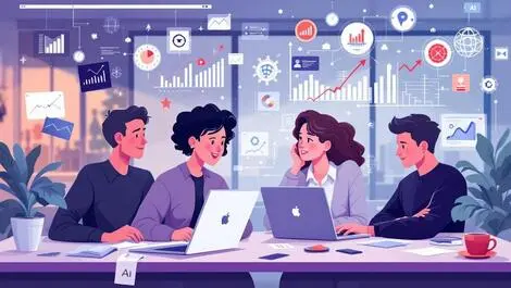 British professionals collaborating digital skills ai growth uk