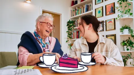 Hireup aged care campaign