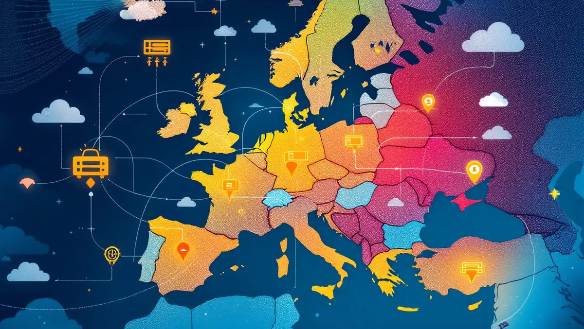 Europe cloud servers data streams secure data flow governance industries modern