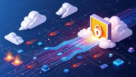 Digital firewall protecting network of computer servers from malware