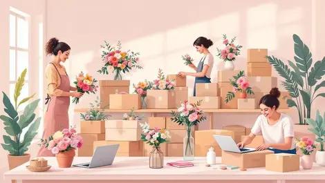 Australian online florist melbourne eco packaging happy customers