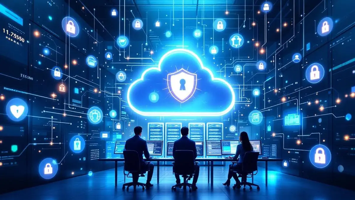 Cinematic financial data center cloud security encryption control