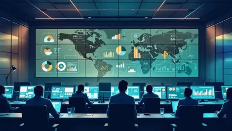 Enterprise control room ai decision automation us latam maps