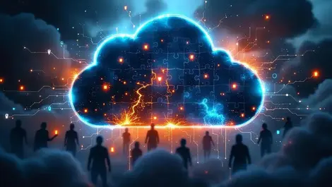 Ai cloud puzzle shields dark gaps leaking data hidden keys