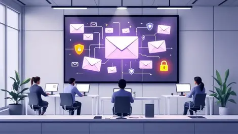 European it security ops room email protection services scene