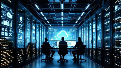 European datacenter ai cloud infrastructure analytics demo scene